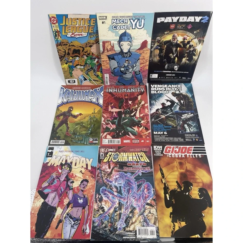 Comic Book Lot Mixed Bundle – Superheroes, Action, Collectible